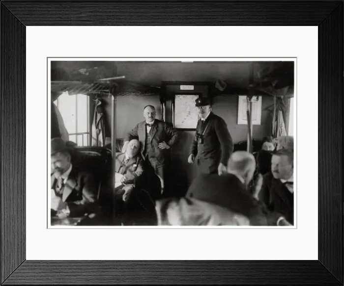 Framed Print : Passenger compartment of a Zeppelin, Lake Constance, Germany, c1909-1933 (1933) Framed Print : Passenger compartment of a Zeppelin, Lake Constance, Germany, c1909-1933 (1933)
