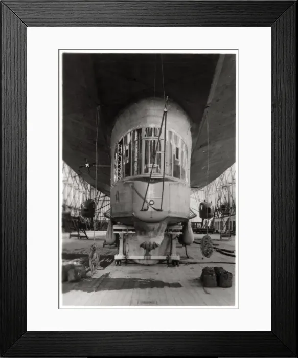 Framed Print : Gondola of a Zeppelin airship, Lake Constance, Germany, c1909-1933 (1933) Framed Print : Gondola of a Zeppelin airship, Lake Constance, Germany, c1909-1933 (1933)