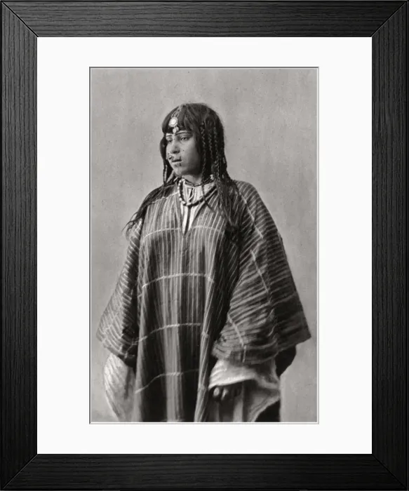 Framed Print : A Bedouins wife, Iraq, 1925. Artist: A Kerim Framed Print : A Bedouins wife, Iraq, 1925. Artist: A Kerim