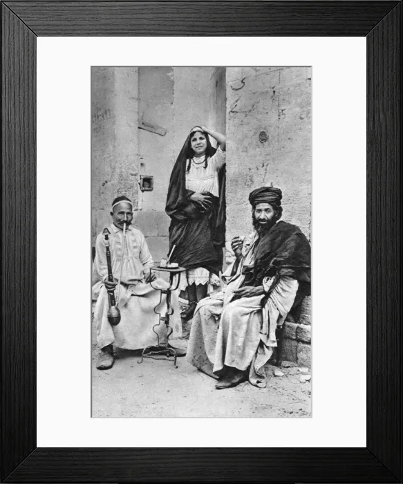 Framed Print : People of Cairo, Egypt, c1922. Artist: Donald McLeish Framed Print : People of Cairo, Egypt, c1922. Artist: Donald McLeish