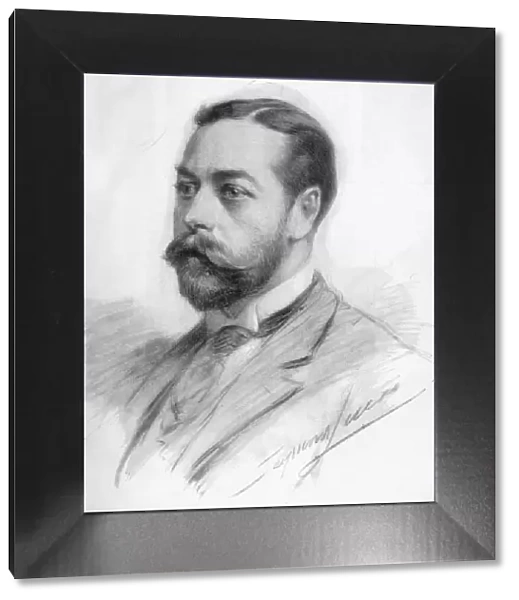 George Frederick Ernest Albert (King George V), 1910. Artist: John Seymour Lucas