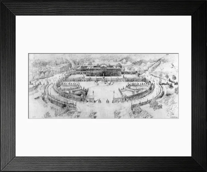 Framed Print : The Buckingham Palace That is to Be, 1910 Framed Print : The Buckingham Palace That is to Be, 1910