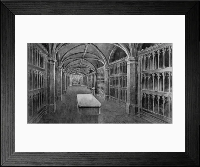 Framed Print : The Royal Burial Place, Windsor, Berkshire, 1910. Artist: WB Robinson Framed Print : The Royal Burial Place, Windsor, Berkshire, 1910. Artist: WB Robinson
