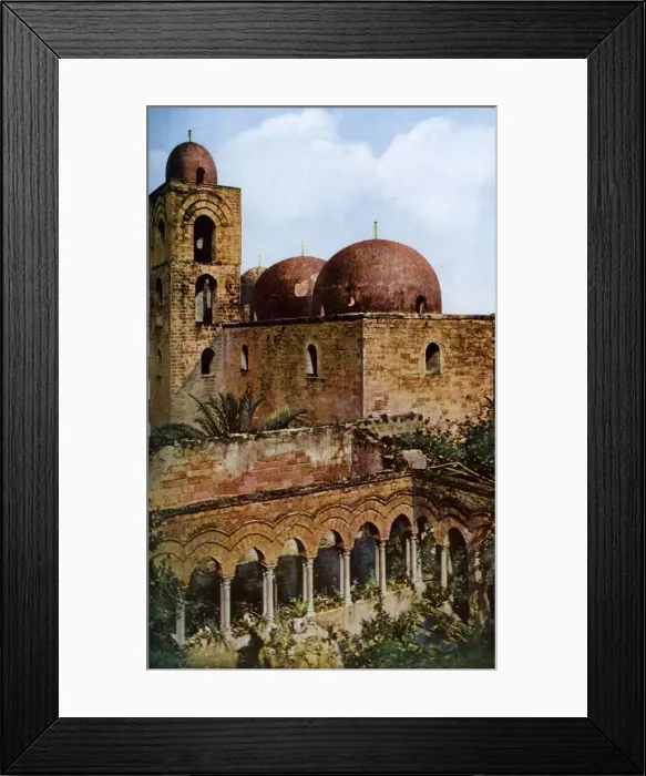 Framed Print : Church of San Giovanni degli Eremiti, Palermo, Sicily, Italy, c1923 Framed Print : Church of San Giovanni degli Eremiti, Palermo, Sicily, Italy, c1923