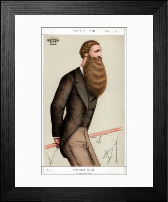 Framed Print : A Conservative Whip, 1871. Artist: Carlo Pellegrini Framed Print : A Conservative Whip, 1871. Artist: Carlo Pellegrini