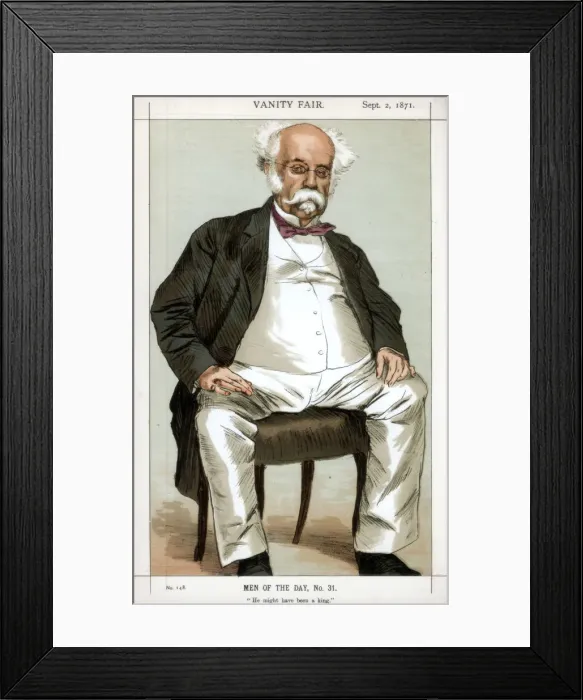Framed Print : He might have been a King, 1871. Artist: Coide Framed Print : He might have been a King, 1871. Artist: Coide