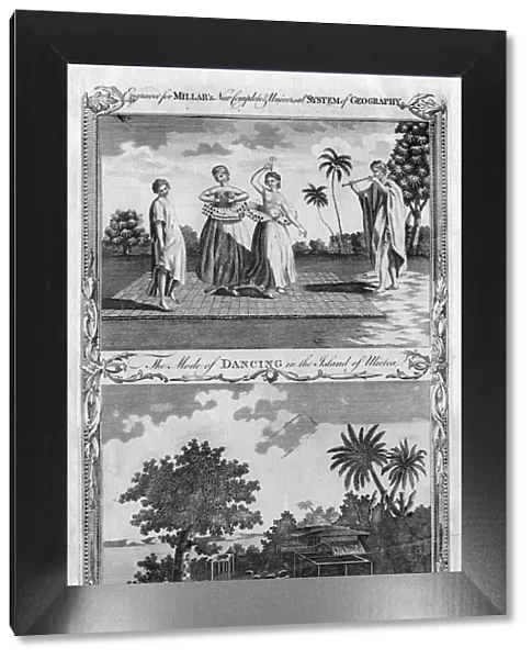 Two scenes from the Pacific Islands, c1780s(?). Artist: Page
