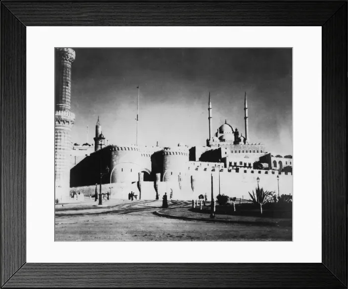 Framed Print : Citadel and Mohammed Ali Mosque, Cairo, Egypt, late 19th or early 20th century Framed Print : Citadel and Mohammed Ali Mosque, Cairo, Egypt, late 19th or early 20th century