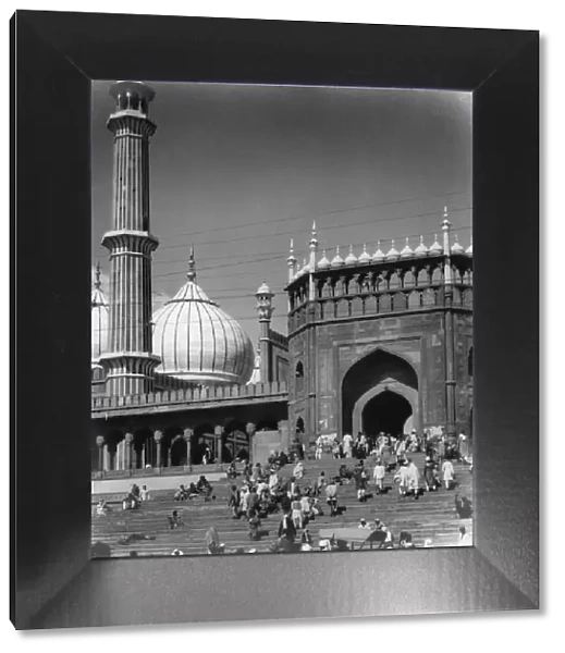 Jama Masjid, Delhi, India, late 19th or early 20th century