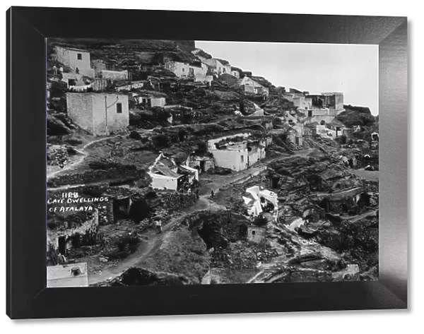Cave dwellings of Atalaya, Gran Canaria, Canary Islands, Spain, 20th century