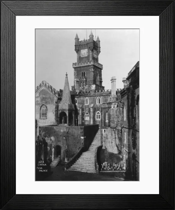 Framed Print : Pena Palace, Sintra, Portugal, 20th century Framed Print : Pena Palace, Sintra, Portugal, 20th century