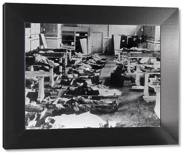 The mortuary, Barcelona, Catalonia, Spain, Spanish Civil War, c1936-c1939