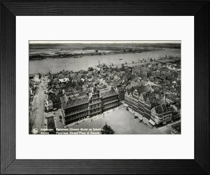 Framed Print : Antwerp, Belgium, c1937-c1938 Framed Print : Antwerp, Belgium, c1937-c1938