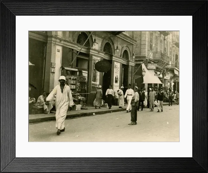 Framed Print : Sisters Street, Alexandria, Egypt, 1941 Framed Print : Sisters Street, Alexandria, Egypt, 1941
