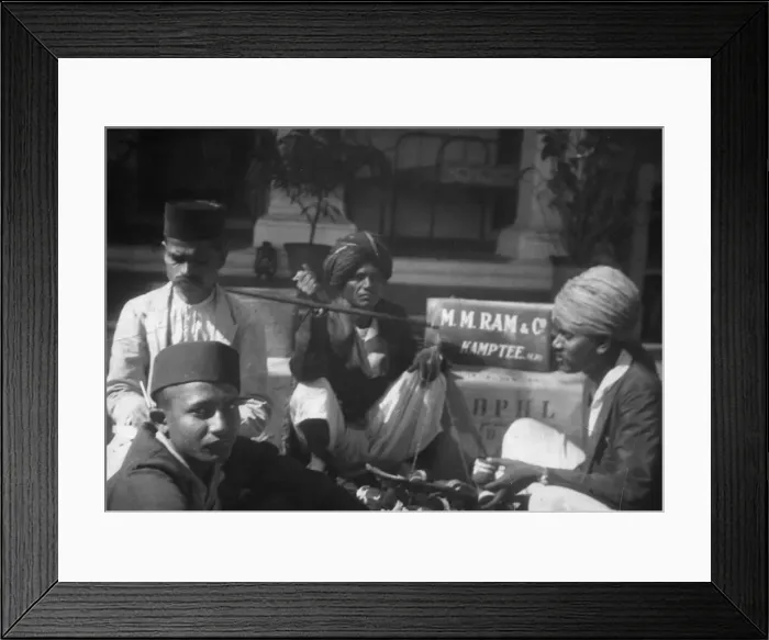 Framed Print : Coconut production, India, 20th century Framed Print : Coconut production, India, 20th century