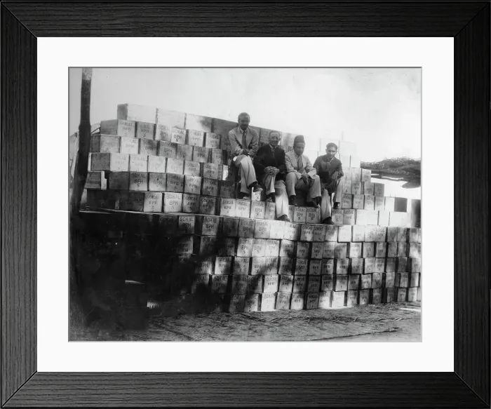Framed Print : Coconut production, India, 20th century Framed Print : Coconut production, India, 20th century