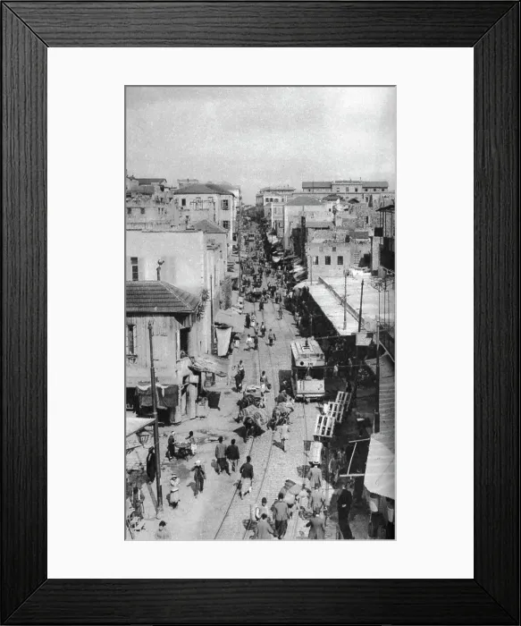 Framed Print : Street scene, Beirut, Lebanon, c1924. Artist: Ewing Galloway Framed Print : Street scene, Beirut, Lebanon, c1924. Artist: Ewing Galloway