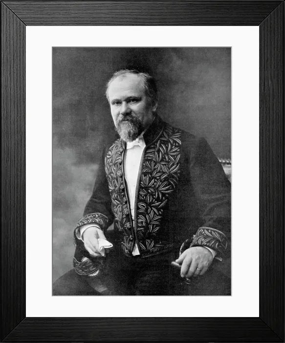 Framed Print : Raymond Poincare, French politician, 1909