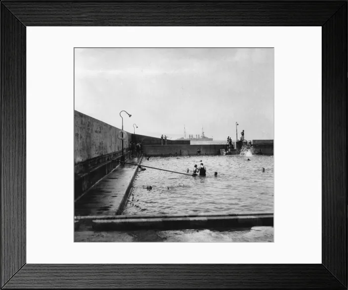 Framed Print : Swimming pool, Balboa, Panama, 1931 Framed Print : Swimming pool, Balboa, Panama, 1931