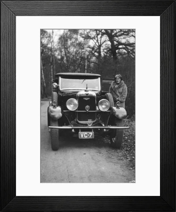 Framed Print : Alvis Silver Eagle, c1920s-c1930s Framed Print : Alvis Silver Eagle, c1920s-c1930s