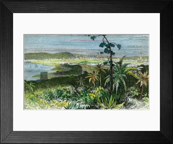 Framed Print : Havana, Cuba, c1880 Framed Print : Havana, Cuba, c1880