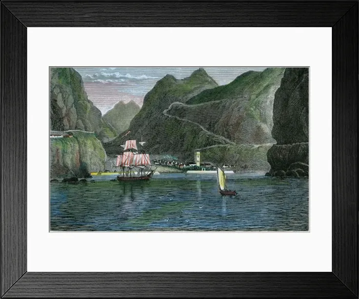 Framed Print : St Helena, c1875 Framed Print : St Helena, c1875