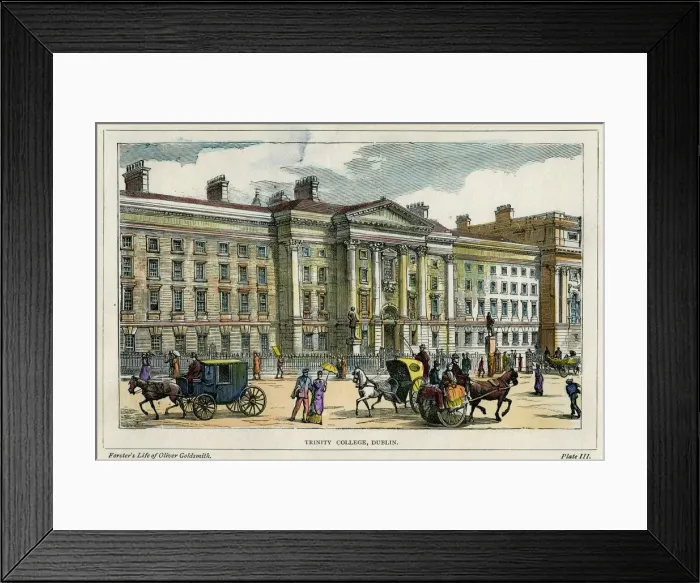 Framed Print : Trinity College, Dublin, Ireland, c1880 Framed Print : Trinity College, Dublin, Ireland, c1880