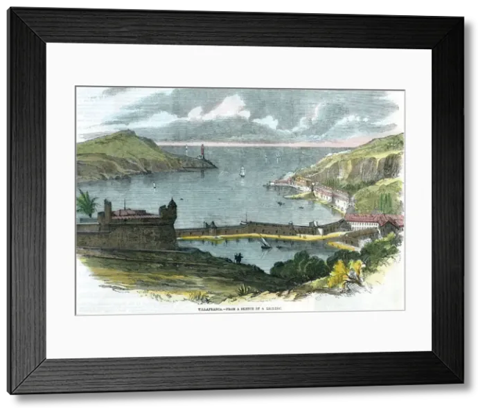 Framed Print : Villafranca, Italy, c1870 Framed Print : Villafranca, Italy, c1870