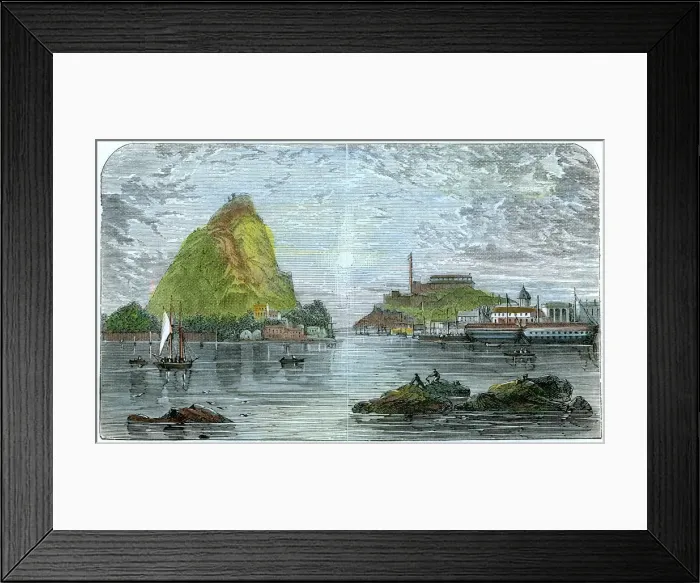 Framed Print : Bermuda, c1880 Framed Print : Bermuda, c1880