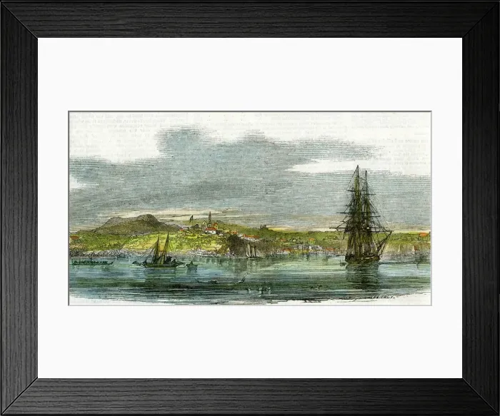 Framed Print : Auckland, New Zealand, c1880 Framed Print : Auckland, New Zealand, c1880