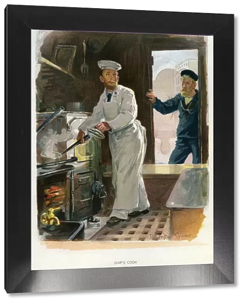 Ships cook, c1890-c1893. Artist: William Christian Symons