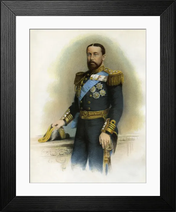 Framed Print : The Duke of Edinburgh, c1890-c1893 Framed Print : The Duke of Edinburgh, c1890-c1893