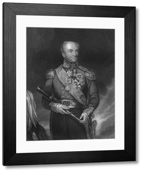 Framed Print : General Rowland Hill, Commander-in-Chief of the British Army, c1830-c1835 (c1857). Artist: WH Mote Framed Print : General Rowland Hill, Commander-in-Chief of the British Army, c1830-c1835 (c1857). Artist: WH Mote