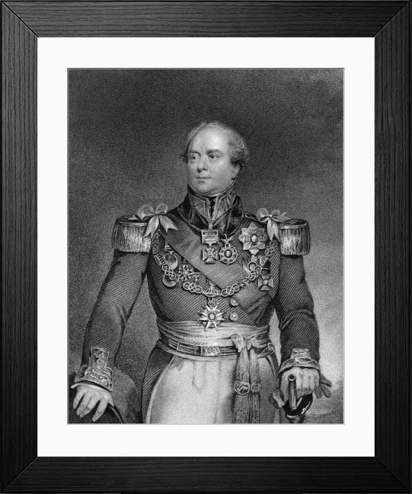 Framed Print : Major-General Sir Archibald Campbell, British soldier, c1830 (c1857) Framed Print : Major-General Sir Archibald Campbell, British soldier, c1830 (c1857)