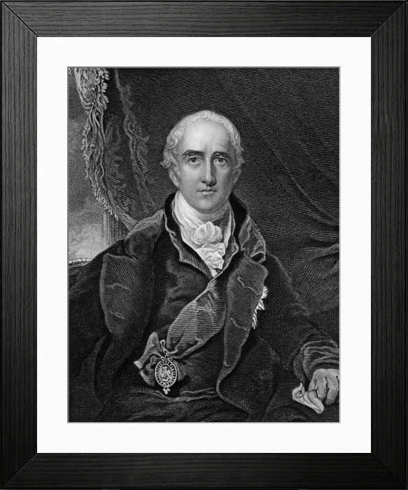 Framed Print : Richard Wellesley, Marquis Wellesley, British politician and colonial administrator, 1813 (c1857). Artist: G Adcock Framed Print : Richard Wellesley, Marquis Wellesley, British politician and colonial administrator, 1813 (c1857). Artist: G Adcock