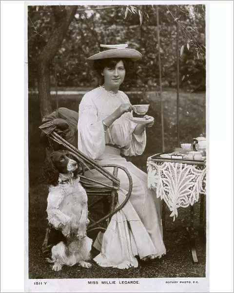 Millie Legarde, English actress, c1906. Artist: Rotary Photo