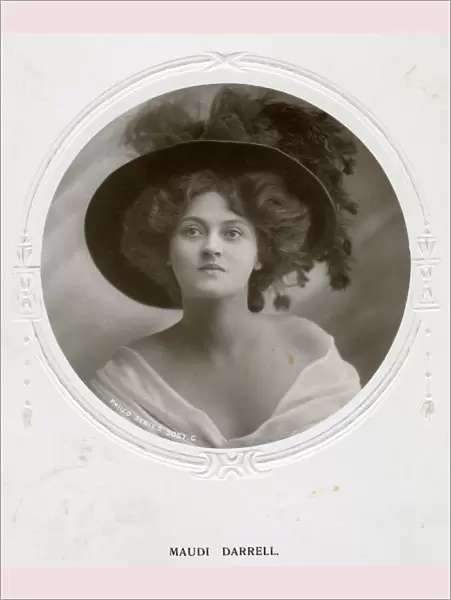 Maudi Darrell, British actress, c1908. Artist: Philco Publishing Company