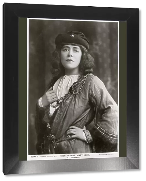Edith Wynne Matthison, British actress, c1907. Artist: Rotary Photo