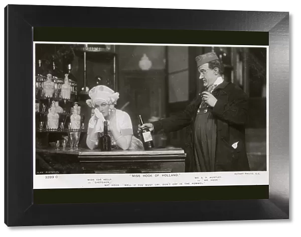 Eva Kelly and GP Huntley, British actors, c1907. Artist: Rotary Photo