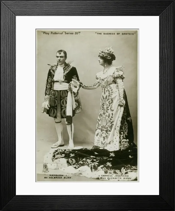 Framed Print : Members of the cast of The Duchess of Dantzic, c1903. Artist: Tuck and Sons Framed Print : Members of the cast of The Duchess of Dantzic, c1903. Artist: Tuck and Sons