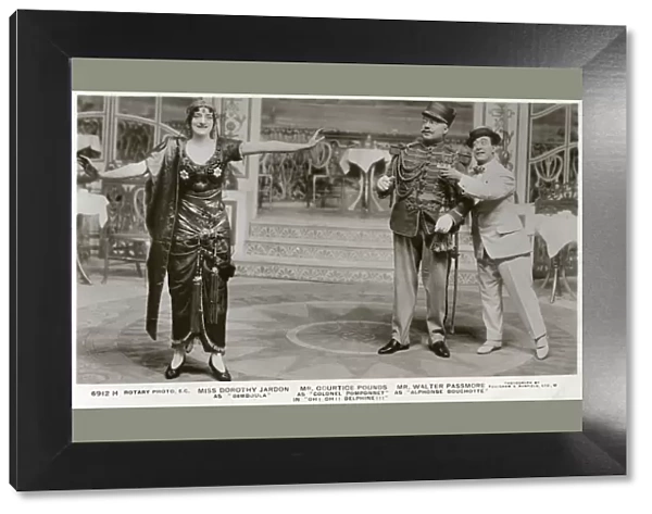 Members of the cast of Oh! Oh! Delphine!!!, c1916. Artist: Rotary Photo