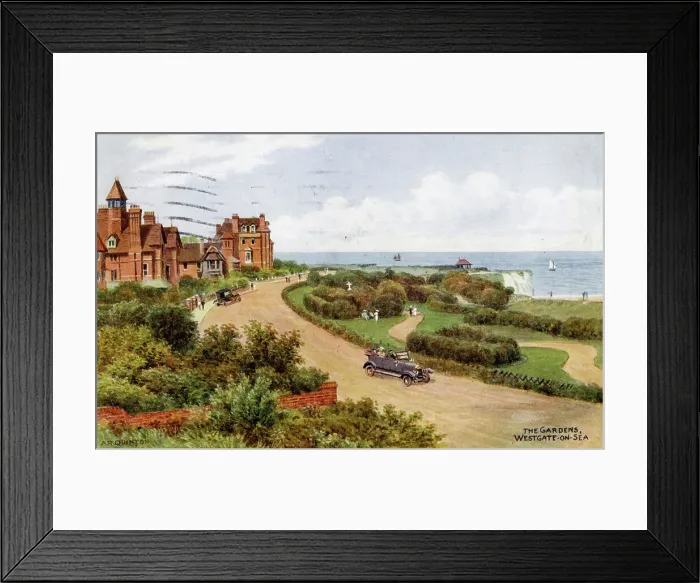 Framed Print : The Gardens, Westgate on Sea, Kent, c1930. Artist: J Salmon Framed Print : The Gardens, Westgate on Sea, Kent, c1930. Artist: J Salmon