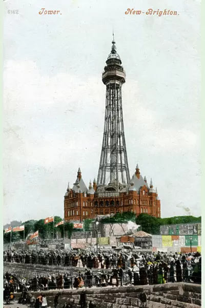 New Brighton Tower, Wallasey, Cheshire, c1898-c1921
