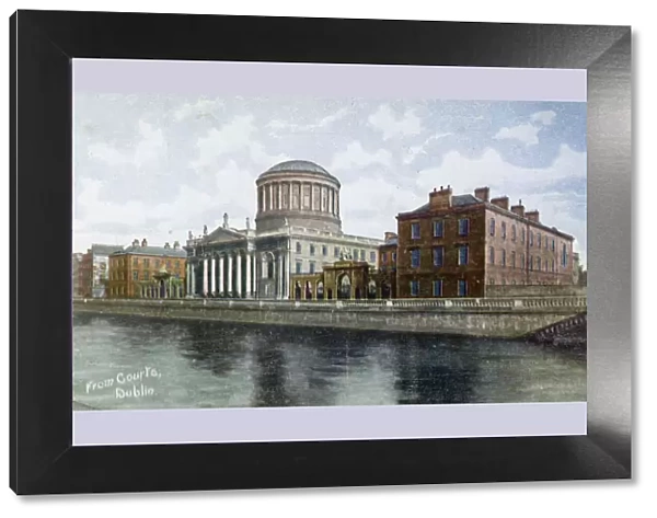 The Four Courts, Dublin, Ireland, c1900s-c1920s(?)