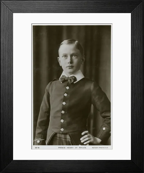 Framed Print : Prince Henry of Wales, c1905-c1909(?). Artist: Lafayette Framed Print : Prince Henry of Wales, c1905-c1909(?). Artist: Lafayette