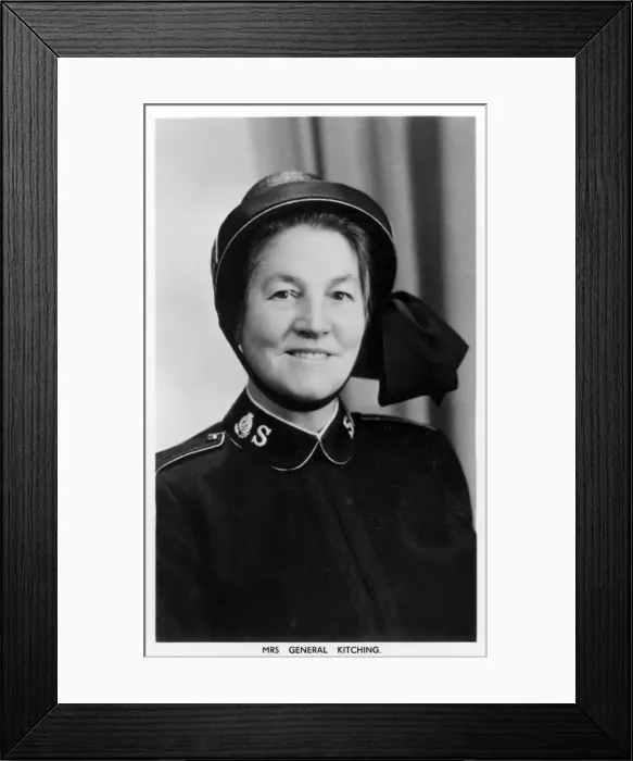 Framed Print : Mrs General Kitching, c1930s-c1940s(?) Framed Print : Mrs General Kitching, c1930s-c1940s(?)