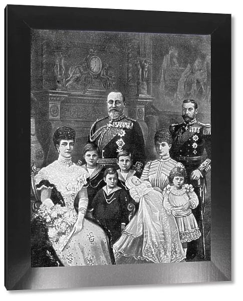 Three generations of the British Royal Family, c1903