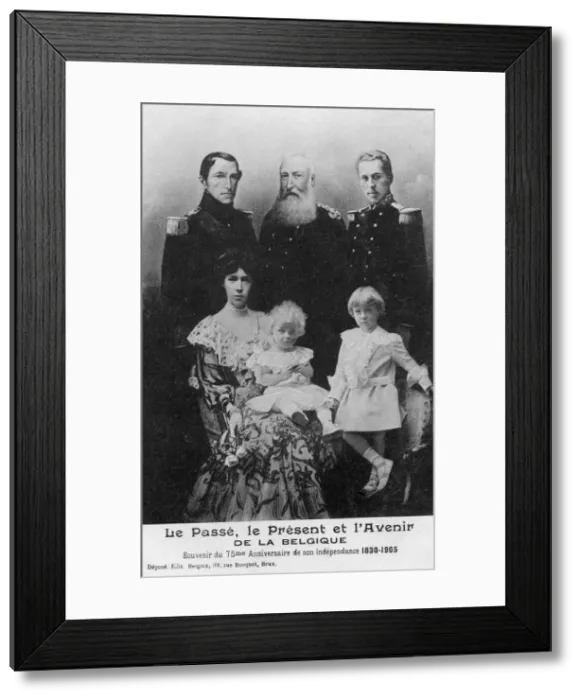 Framed Print : The past, the present and the future of Belgium, 1905 Framed Print : The past, the present and the future of Belgium, 1905