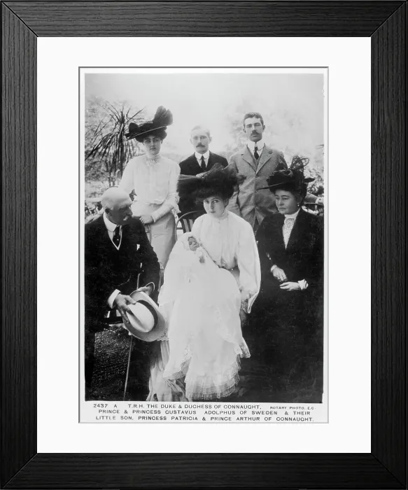 Framed Print : European Royalty, c1906-c1907(?) Framed Print : European Royalty, c1906-c1907(?)