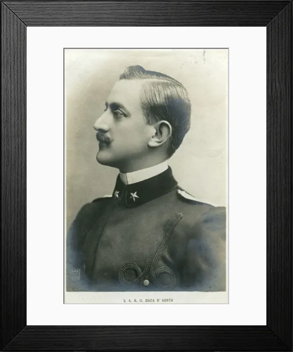 Framed Print : The Duke of Aosta, c1900s(?) Framed Print : The Duke of Aosta, c1900s(?)